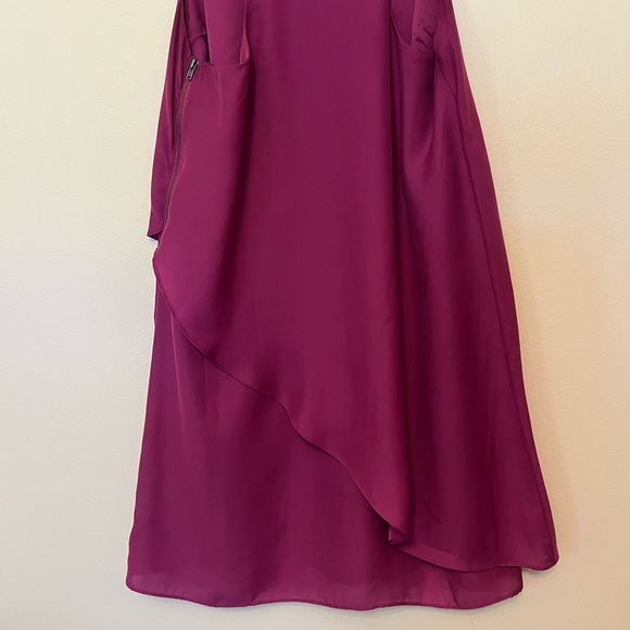 Silence + Noise purple asymmetrical dress - Picture 2 of 2